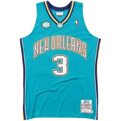 Mitchell & Ness Chris Pau - Türkis Sportshirt Mitchell & Ness Chris Pau - Türkis Sportshirt