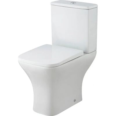 Premier Ava Rimless Close Coupled Toilet - Toilet Premier Ava Rimless Close Coupled Toilet - Toilet
