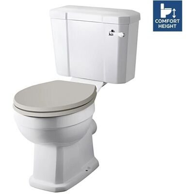 Hudson Reed Richmond Comfort Height Close Coupled Toilet Hudson Reed Richmond Comfort Height Close Coupled Toilet