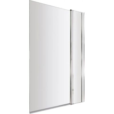 Balterley 6mm Toughened Safety Glass Reversible Straight Shower Bath Screen Balterley 6mm Toughened Safety Glass Reversible Straight Shower Bath Screen