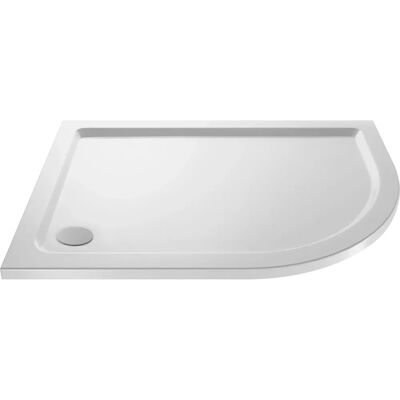 Balterley 1200mm x 800mm Premium Shower Tray - Right Hand Offset Quadrant - White Balterley 1200mm x 800mm Premium Shower Tray - Right Hand Offset Quadrant - White