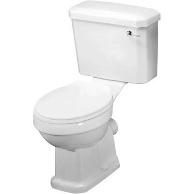 Balterley Kinston Toilet - Traditional Close Coupled, 820mm x 470mm Balterley Kinston Toilet - Traditional Close Coupled, 820mm x 470mm