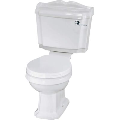 Balterley Classic Close Coupled Toilet - 855mm x 490mm Balterley Classic Close Coupled Toilet - 855mm x 490mm