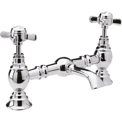 Balterley - Traditional Crosshead Bridge 2 Tap Hole Mixer Balterley - Traditional Crosshead Bridge 2 Tap Hole Mixer