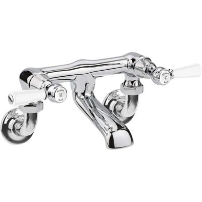 Hudson Reed - White Topaz - Wall Mounted - Bath Filler Tap Hudson Reed - White Topaz - Wall Mounted - Bath Filler Tap