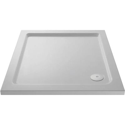 Nuie Pearlstone Slip Resistant Square Shower Tray - Bathroom Accessory Nuie Pearlstone Slip Resistant Square Shower Tray - Bathroom Accessory