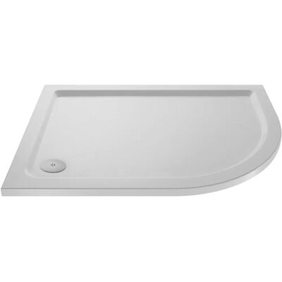 Nuie Pearlstone Offset Quadrant Shower Tray 900x760mm - Shower Tray Nuie Pearlstone Offset Quadrant Shower Tray 900x760mm - Shower Tray