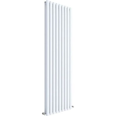 Nuie Vertical Designer Radiator Double Panel Gloss White - Radiator Nuie Vertical Designer Radiator Double Panel Gloss White - Radiator