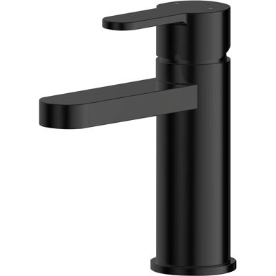 Royal Bathrooms Nuie Bathroom Arvan Matt Black Basin Sink Mono Mixer Tap - Bathroom Sink Mixer Tap Royal Bathrooms Nuie Bathroom Arvan Matt Black Basin Sink Mono Mixer Tap - Bathroom Sink Mixer Tap