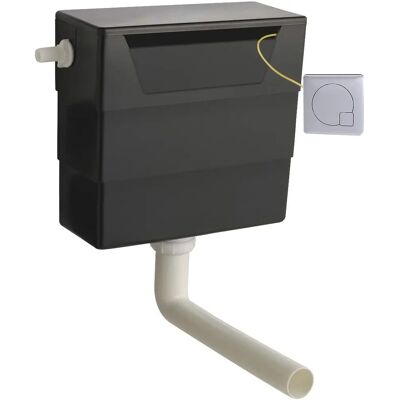 Hudson Reed Universal Access Cistern - Chrome, Black, Brushed Brass - Toilet Cistern Hudson Reed Universal Access Cistern - Chrome, Black, Brushed Brass - Toilet Cistern