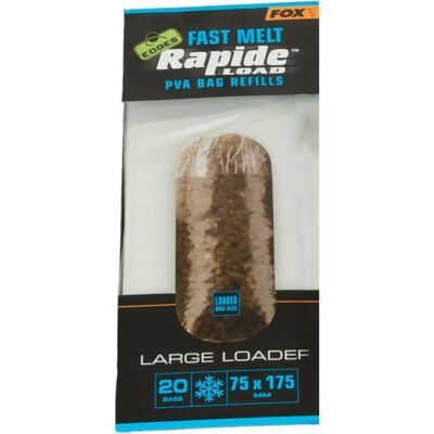 Recharges Fox Edges Rapide PVA Load Bag - Accessoires de Pêche - Publicité Recharges Fox Edges Rapide PVA Load Bag - Accessoires de Pêche - Publicité