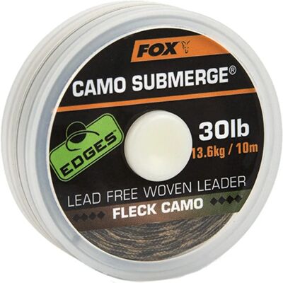 Fox Submerge Fleck Camo 10m - Navijákové lanko Fox Submerge Fleck Camo 10m - Navijákové lanko