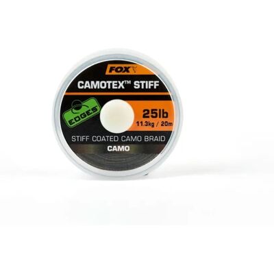 Fox International Camotex Stiff Marron - Ligne de Pêche - Publicité Fox International Camotex Stiff Marron - Ligne de Pêche - Publicité