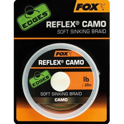 Fox Edges Reflex Camo Angelschnur - 20m - 25 lbs Fox Edges Reflex Camo Angelschnur - 20m - 25 lbs
