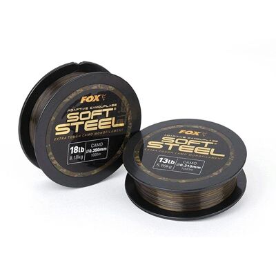 FOX - Adaptive Camouflage Soft Steel 1000m - Ø0,31mm - Rybářská šňůra FOX - Adaptive Camouflage Soft Steel 1000m - Ø0,31mm - Rybářská šňůra