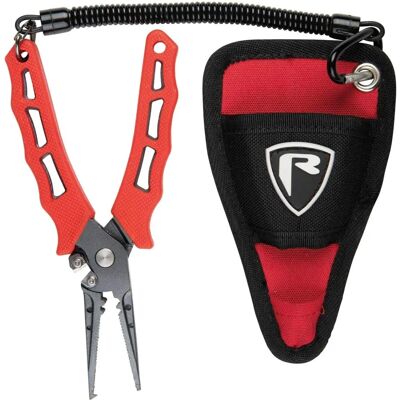 Fox Belt Pliers - Stainless Steel, Red Handle, 18.5cm - Pliers Fox Belt Pliers - Stainless Steel, Red Handle, 18.5cm - Pliers