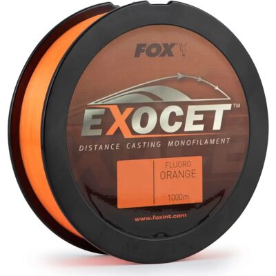 Fox Exocet Fluoro Orange Mono 0,28 mm 1000 m - Rybářská vlasec Fox Exocet Fluoro Orange Mono 0,28 mm 1000 m - Rybářská vlasec