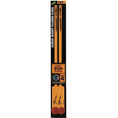 Fox - Edges Short Curve Fluoro - Multicolor 2 - Hameçon - Publicité Fox - Edges Short Curve Fluoro - Multicolor 2 - Hameçon - Publicité