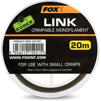 Fox Edges Link 20 M Monofilament Transparent - Angelschnur Fox Edges Link 20 M Monofilament Transparent - Angelschnur