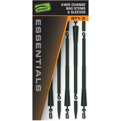 Fox International Feeder Stem - Dges Essentials Kwik Change - Silver Fox International Feeder Stem - Dges Essentials Kwik Change - Silver