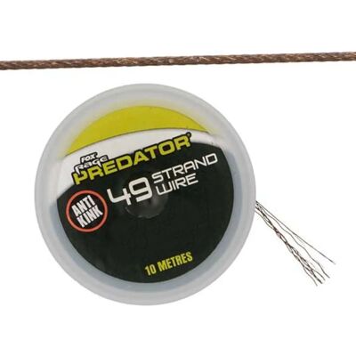 Fox Rage Predator 49 Strand Coated Steel Wire - Fishing Wire Fox Rage Predator 49 Strand Coated Steel Wire - Fishing Wire