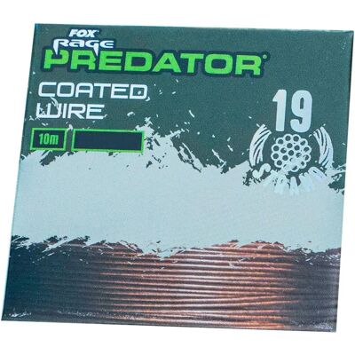 Ocelové lanko Fox Rage Predator s 19 vlákny - 46lb/21kg Ocelové lanko Fox Rage Predator s 19 vlákny - 46lb/21kg