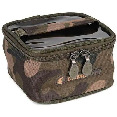 Fox Camolite Medium Accessory Bag - Camo, Carretes grandes, Tapa en PVC transparente - Bolsa de accesorios Fox Camolite Medium Accessory Bag - Camo, Carretes grandes, Tapa en PVC transparente - Bolsa de accesorios