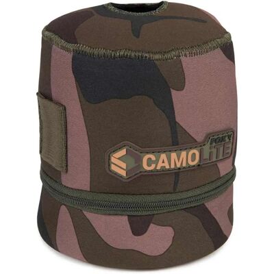 Fox Camo neopreno funda para cartucho de gas - Gas cannister sleeve Fox Camo neopreno funda para cartucho de gas - Gas cannister sleeve