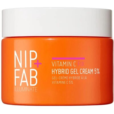 Nip+Fab Vitamin C Fix Hybrid Gel 50ml - Krem do twarzy - Rozświetlający & Nawilżający Nip+Fab Vitamin C Fix Hybrid Gel 50ml - Krem do twarzy - Rozświetlający & Nawilżający