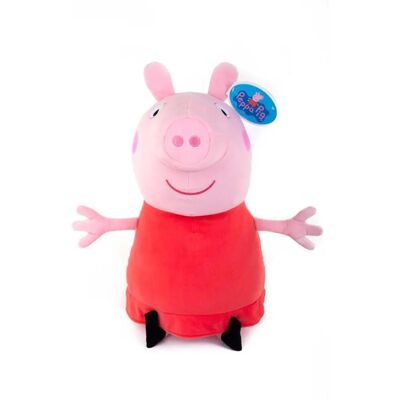 Brinquedo de pelúcia Peppa Pig da HASBRO - 50cm, Rosa Brinquedo de pelúcia Peppa Pig da HASBRO - 50cm, Rosa