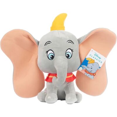 Dumbo Peluche Disney - Doux et avec son - 28cm - Publicité Dumbo Peluche Disney - Doux et avec son - 28cm - Publicité