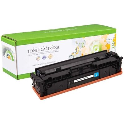 Cartouche de toner cyan HP W2211A - Static Control - 1250 pages - Publicité Cartouche de toner cyan HP W2211A - Static Control - 1250 pages - Publicité
