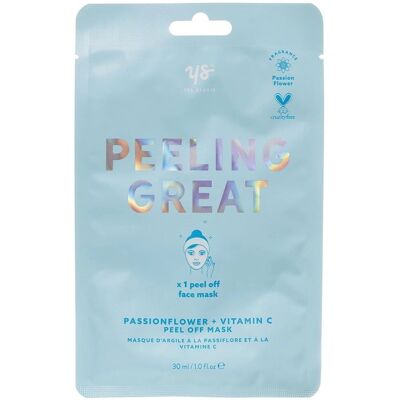 Yes Studio Peeling Great Face Mask - Hydrating, Vitamin C & Passion Fruit Yes Studio Peeling Great Face Mask - Hydrating, Vitamin C & Passion Fruit