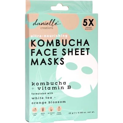 Danielle Creations Danielle Kombucha Face Sheet Mask - Face Mask Danielle Creations Danielle Kombucha Face Sheet Mask - Face Mask