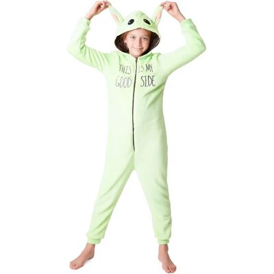 Disney Mandalorian Onesie - Soft Fleece Pajamas for Kids Disney Mandalorian Onesie - Soft Fleece Pajamas for Kids