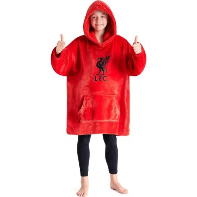 Liverpool FC Sweat à capuche oversize pour garçons - Cadeaux de football - Publicité Liverpool FC Sweat à capuche oversize pour garçons - Cadeaux de football - Publicité