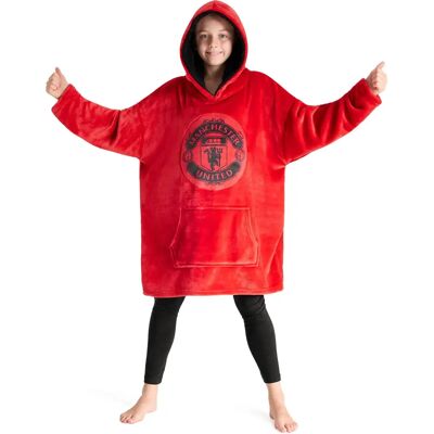 Manchester United FC Red Oversized Poncho - Poncho Manchester United FC Red Oversized Poncho - Poncho