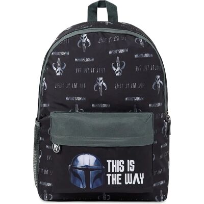 Sac à dos Star Wars The Mandalorian - Sac pour garçons - Cadeaux officiels Star Wars - Publicité Sac à dos Star Wars The Mandalorian - Sac pour garçons - Cadeaux officiels Star Wars - Publicité
