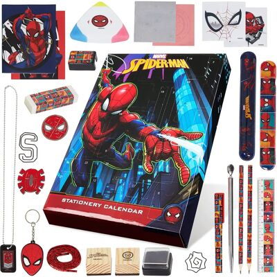 Calendrier de l'Avent Marvel Spiderman - Surprise de Noël - Publicité Calendrier de l'Avent Marvel Spiderman - Surprise de Noël - Publicité