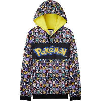 Sweat à Capuche Pokémon pour Garçons Imprimé Partout 14-15 ans - Publicité Sweat à Capuche Pokémon pour Garçons Imprimé Partout 14-15 ans - Publicité