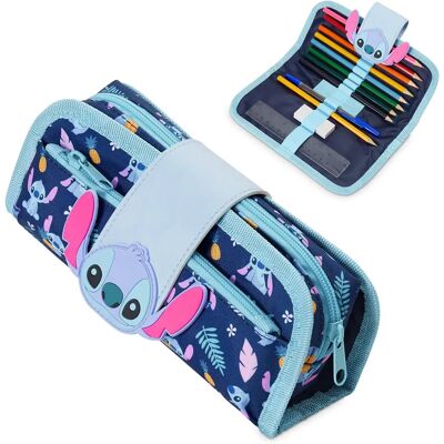 Estojo de Lápis Stitch Disney - Material Escolar Estojo de Lápis Stitch Disney - Material Escolar