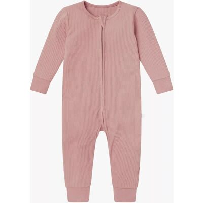 MORI Baby Clever Zip Ribbed Sleepsuit - Baby Sleepsuit MORI Baby Clever Zip Ribbed Sleepsuit - Baby Sleepsuit