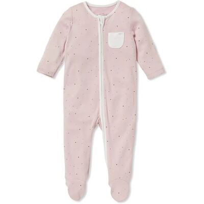 MORI Baby Stardust Schlafanzug - Bio-Baumwolle & Bambus - 3-6 Monate MORI Baby Stardust Schlafanzug - Bio-Baumwolle & Bambus - 3-6 Monate