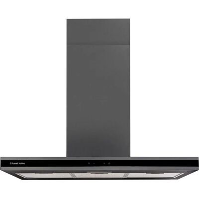 Russell Hobbs 90cm Midnight Island Cooker Hood - Dark Steel Rhich904db Russell Hobbs 90cm Midnight Island Cooker Hood - Dark Steel Rhich904db
