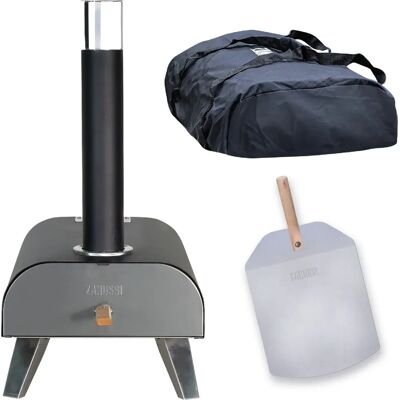 Zanussi Wood Pellet Pizza Oven with Paddle & Cover Zanussi Wood Pellet Pizza Oven with Paddle & Cover