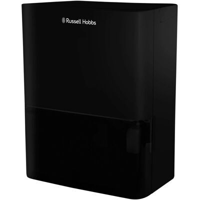 Russell Hobbs RHDH1001B Black 10L Dehumidifier - Damp Mould Smart Timer Russell Hobbs RHDH1001B Black 10L Dehumidifier - Damp Mould Smart Timer