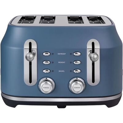 Rangemaster - RMCL4S304SB - Stone Blue - 4-Slice - Toaster Rangemaster - RMCL4S304SB - Stone Blue - 4-Slice - Toaster