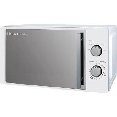 Russell Hobbs 20 Litre 800W White Solo Manual Microwave Russell Hobbs 20 Litre 800W White Solo Manual Microwave