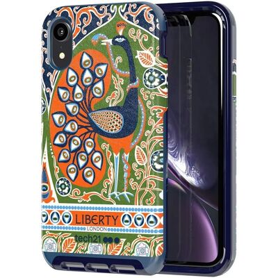 tech21 Liberty iPhone XR Hoes - Telefoonhoesje Blauw/Oranje tech21 Liberty iPhone XR Hoes - Telefoonhoesje Blauw/Oranje