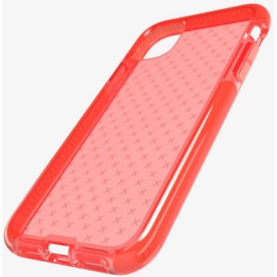 Tech21 Evo Check Coral - Telefoonhoesje voor Apple iPhone 11 - Valbescherming Tech21 Evo Check Coral - Telefoonhoesje voor Apple iPhone 11 - Valbescherming